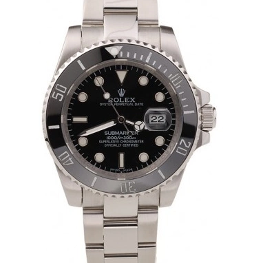 Good copy rolex watches Dial 98235 Rolex Ceramic Bezel Black Submariner Black 0628